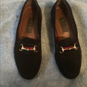 Vintage Gucci Swede loafers